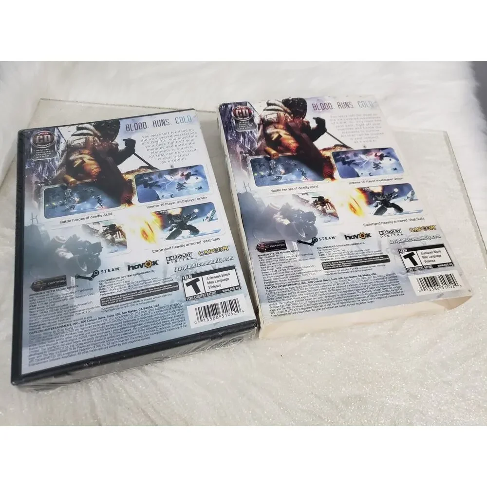 Lost Planet: Extreme‎ Condition (PC DVD, 2007) Sealed
